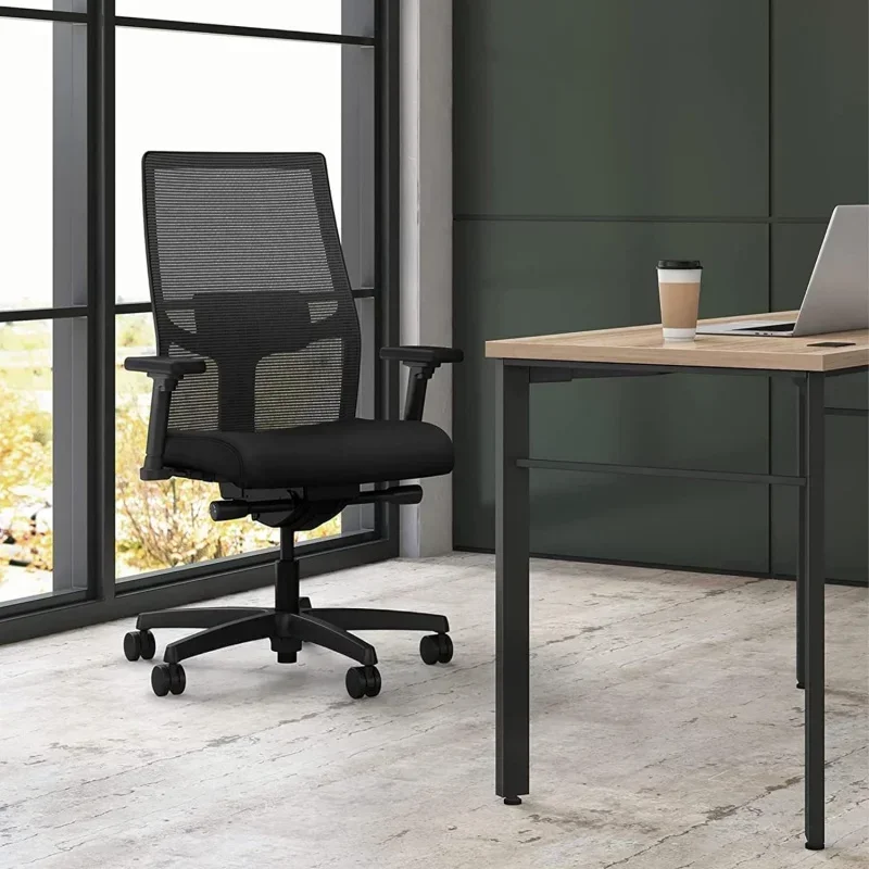 Task Chair Mid Back - A Ergonomic Mesh/Fabric Mid-Back Task Chair
