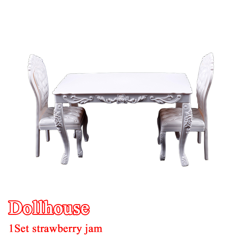 Office Furniture And Desks - Dollhouse 1:6 Kitchen Furniture Dining Table