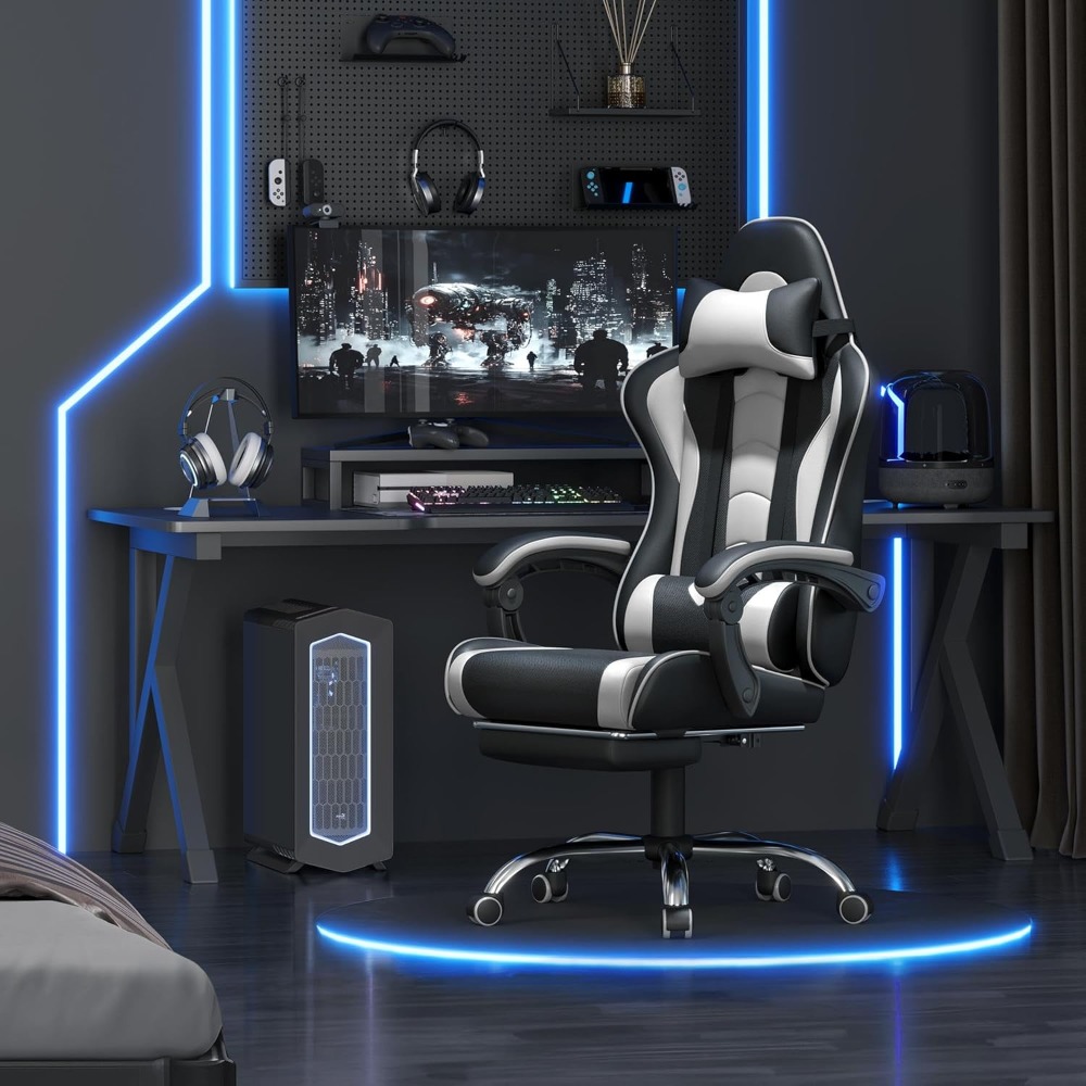 Office X Furniture - Customizable Ergonomic Gaming Chair with Swivel