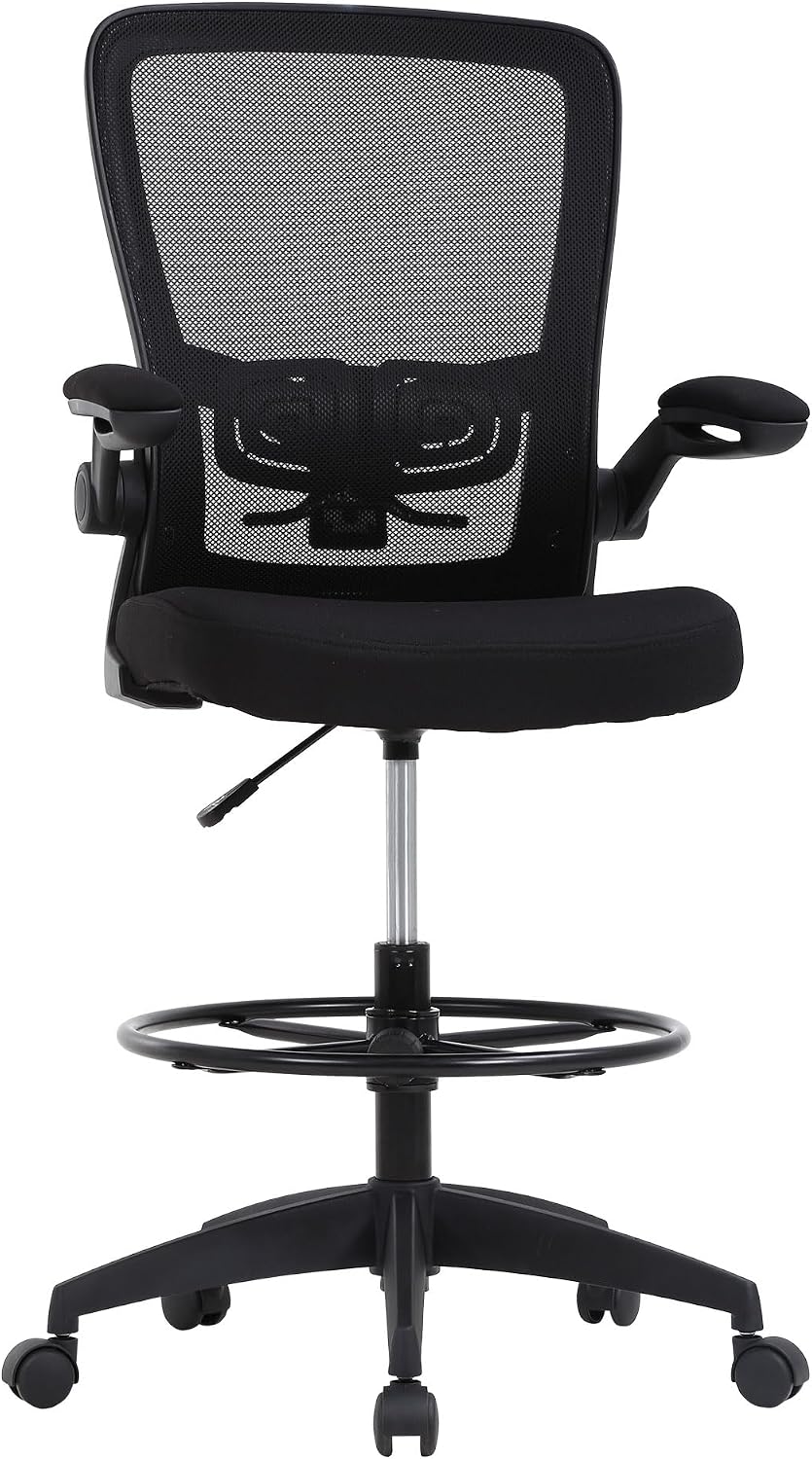 BestOffice Drafting Chair Tall - Task Chair Mid Back ulasan dan harga