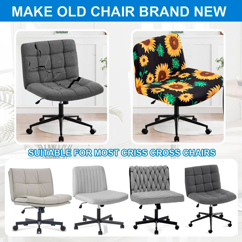 Armless Criss Cross Office Des - Task Chair Mid Back ulasan dan harga