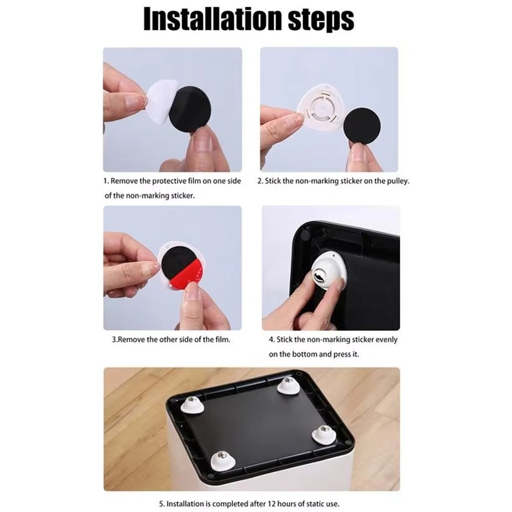 4Pcs/set Self Adhesive Caster  - Office Furniture Group ulasan dan harga