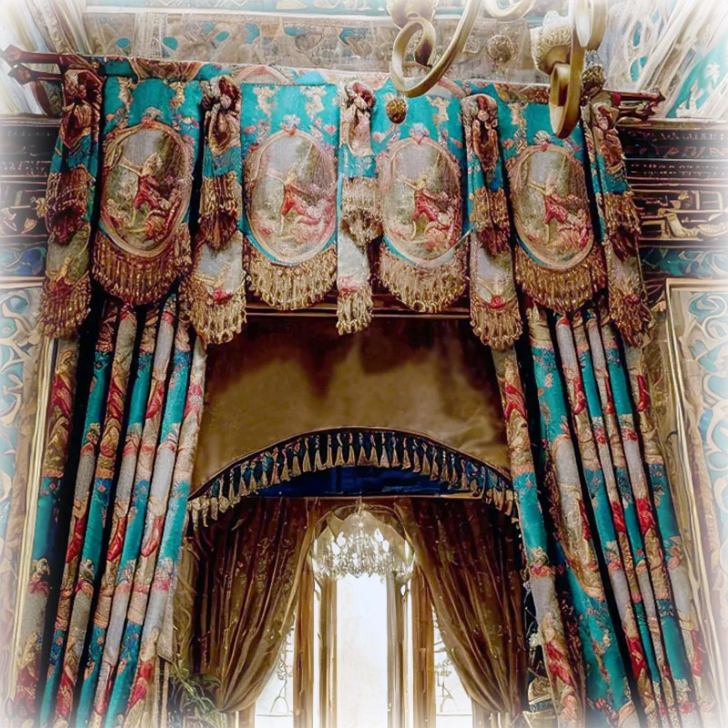 Living room drape with Valance - Office Furniture Green Bay ulasan dan harga