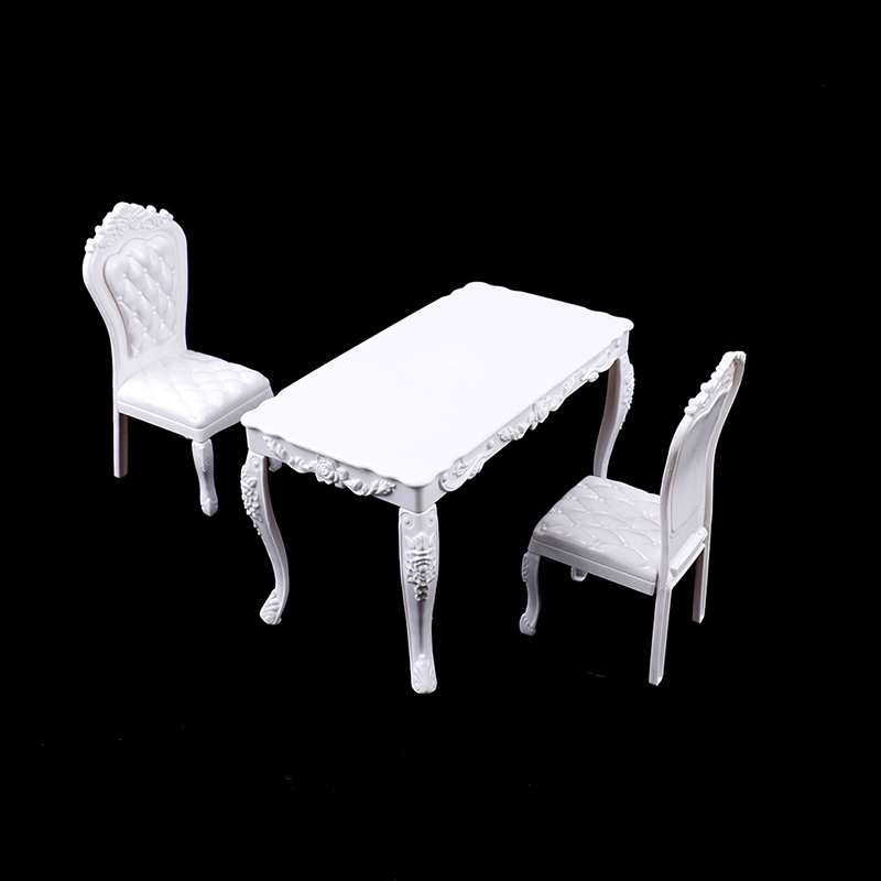 1/6 bjd doll dining table set  - Office Furniture Group ulasan dan harga