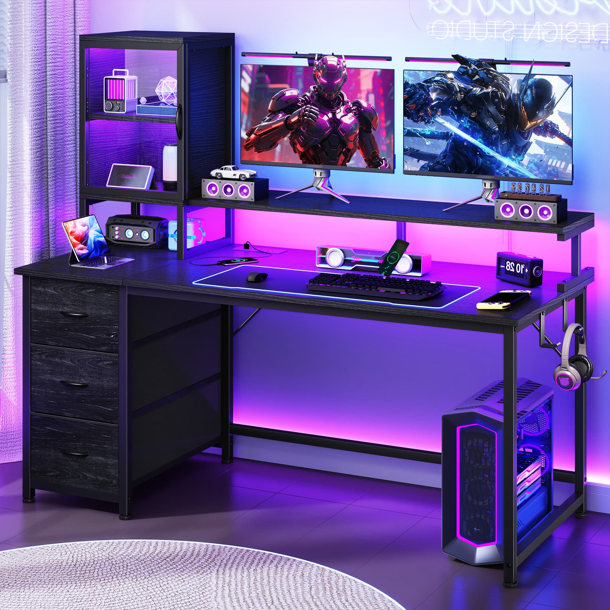 Multifunctional Modern Desk Ta - Office X Furniture ulasan dan harga