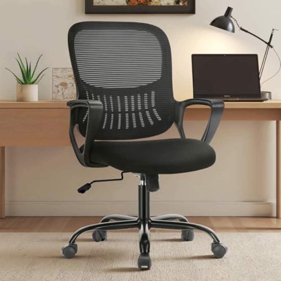 Home Office Chair, Mid Back Co - Task Chair Mid Back ulasan dan harga