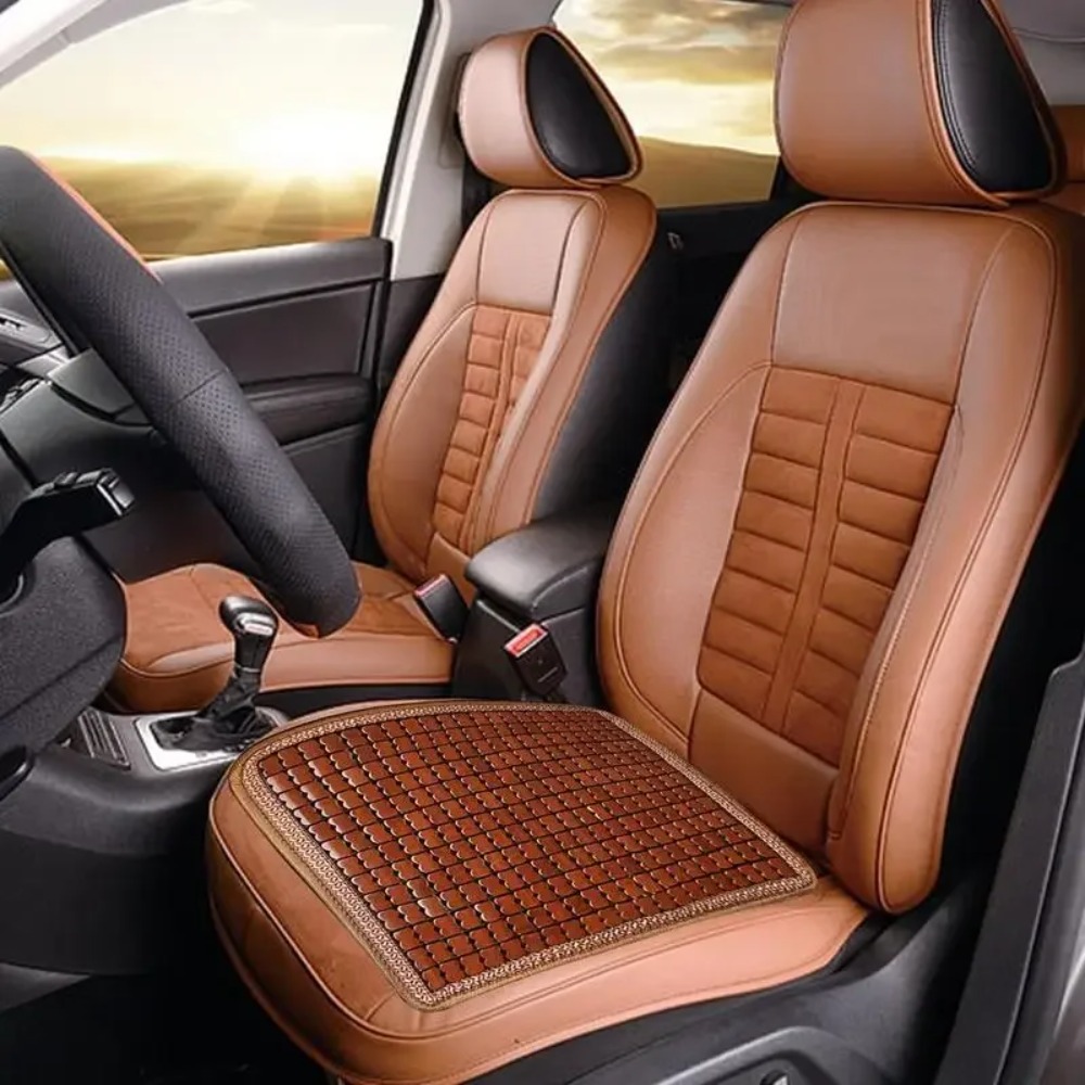 2PCS Summer Bamboo Auto Seat C - Office Furniture Heaven ulasan dan harga