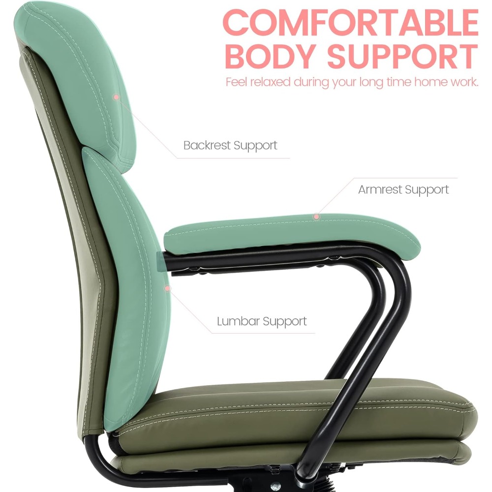 Adjustable Rocking Swivel Comp - Task Chair Mid Back ulasan dan harga
