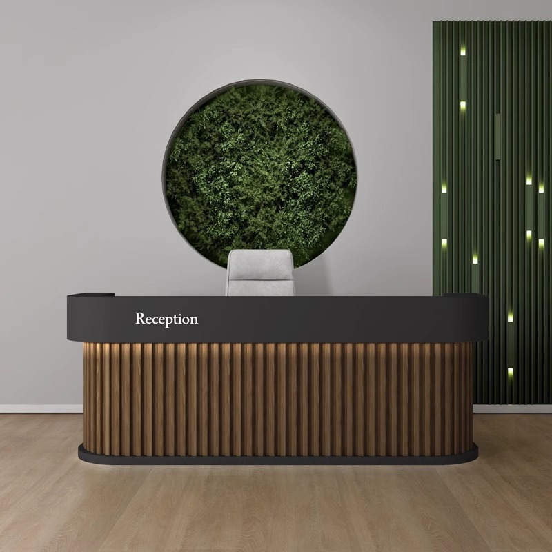 Multi-hole Reception Desk Flow - Office Furniture And Desks ulasan dan harga