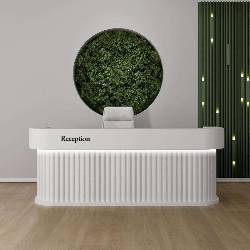 Multi-hole Reception Desk Flow - Office Furniture And Desks ulasan dan harga