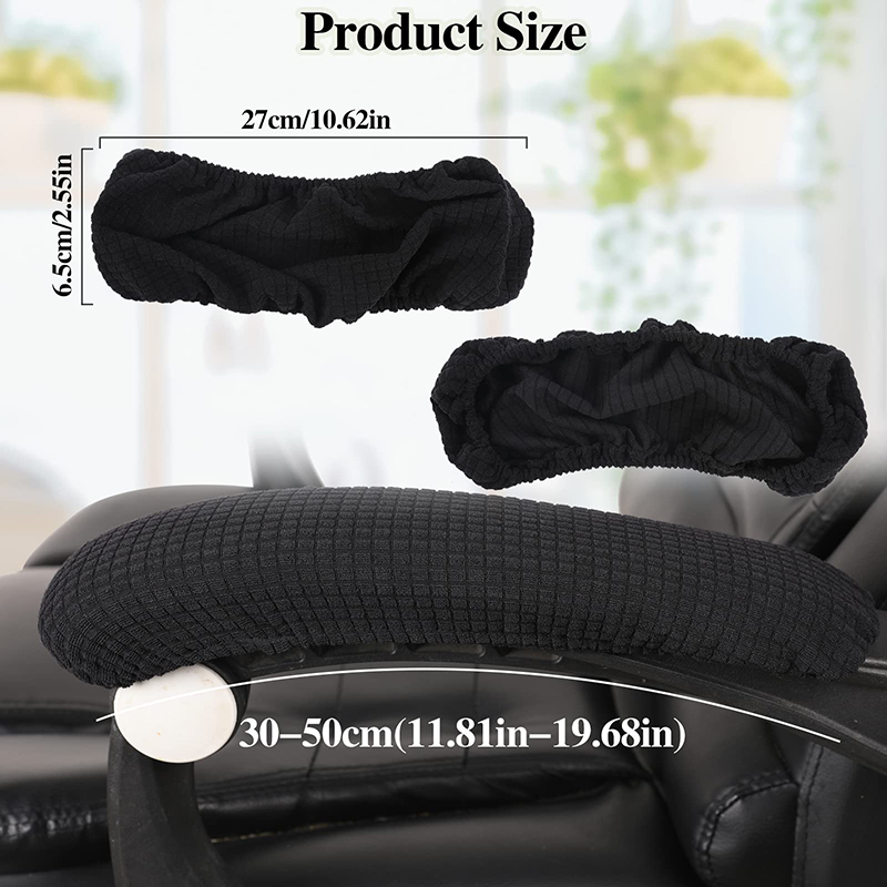 2 Pcs Office Chair Armrest Cov - Visitor Chair Padded ulasan dan harga