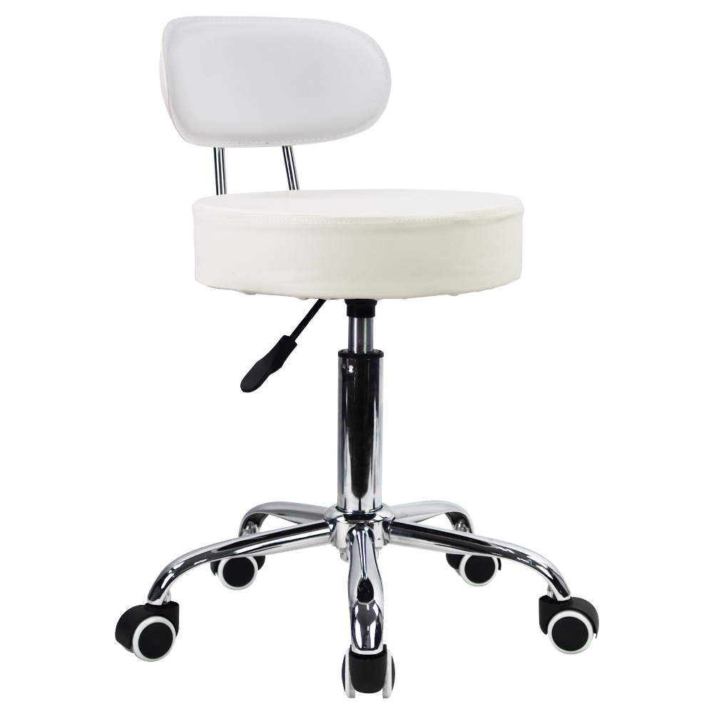 CANBOUN PU Leather Rolling Sto - Task Chair Mid Back ulasan dan harga