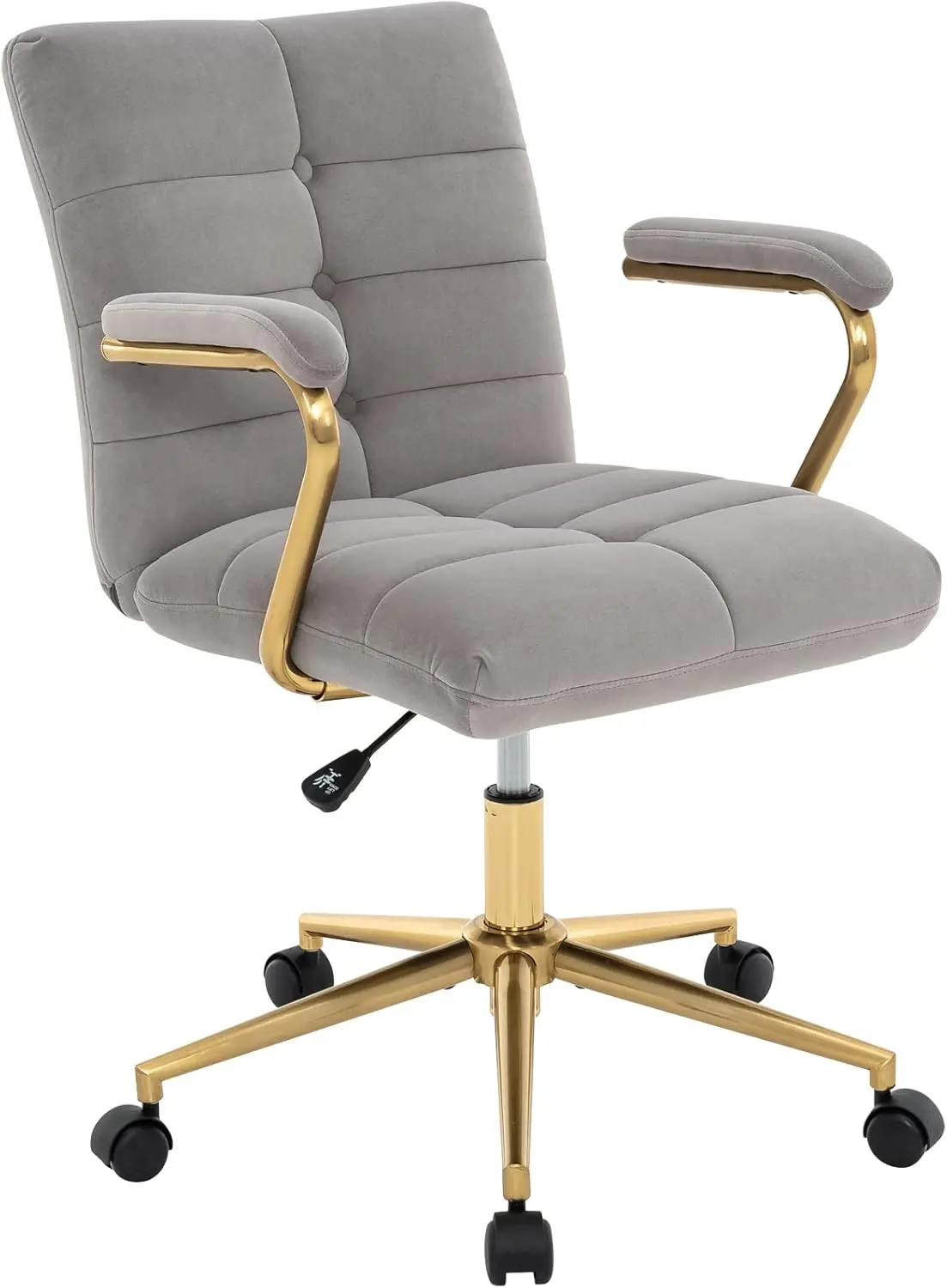 Velvet Home Office Desk Chair, - Task Chair Mid Back ulasan dan harga
