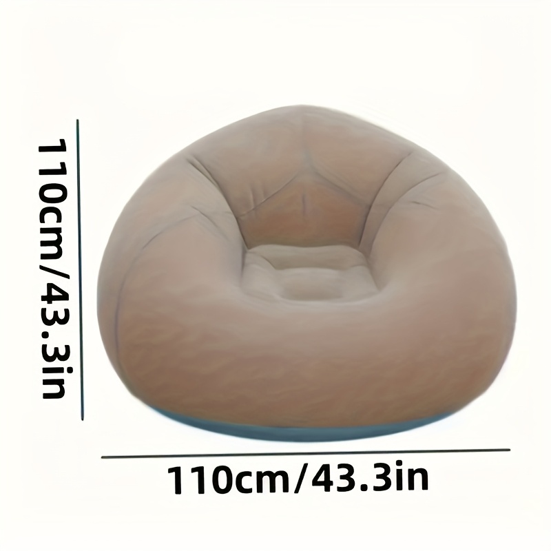 Flocked PVC Inflatable Sofa Ch - Office Furniture Heaven ulasan dan harga